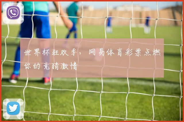 世界杯狂欢季，网易体育彩票点燃你的竞猜激情