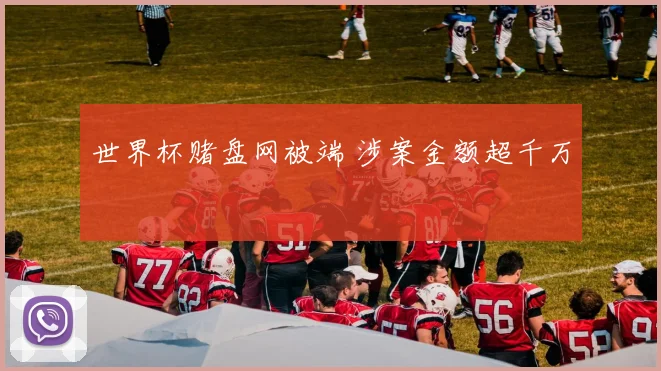 世界杯赌盘网被端 涉案金额超千万