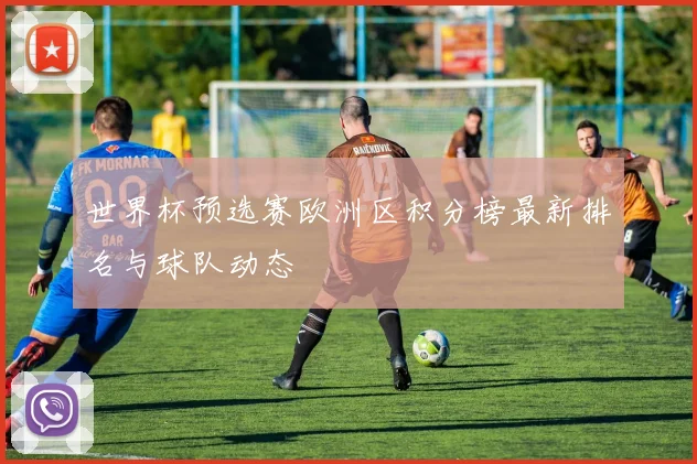 世界杯预选赛欧洲区积分榜最新排名与球队动态