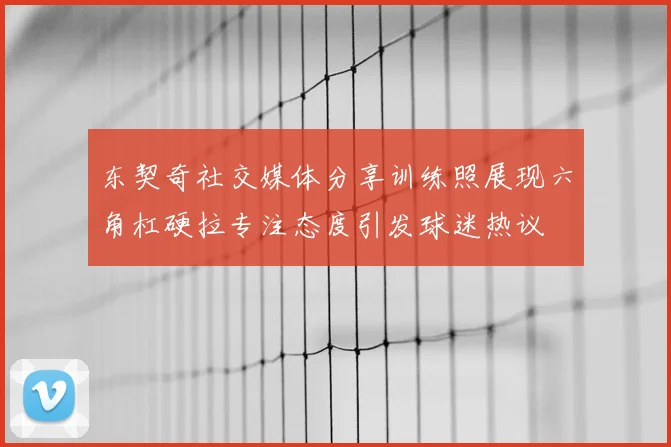 东契奇社交媒体分享训练照展现六角杠硬拉专注态度引发球迷热议